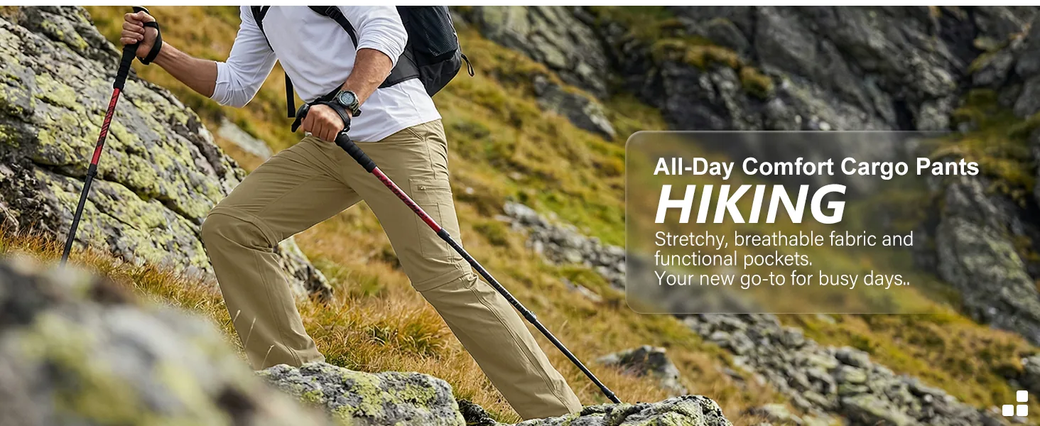 toomett quick dry cargo pants hero banner